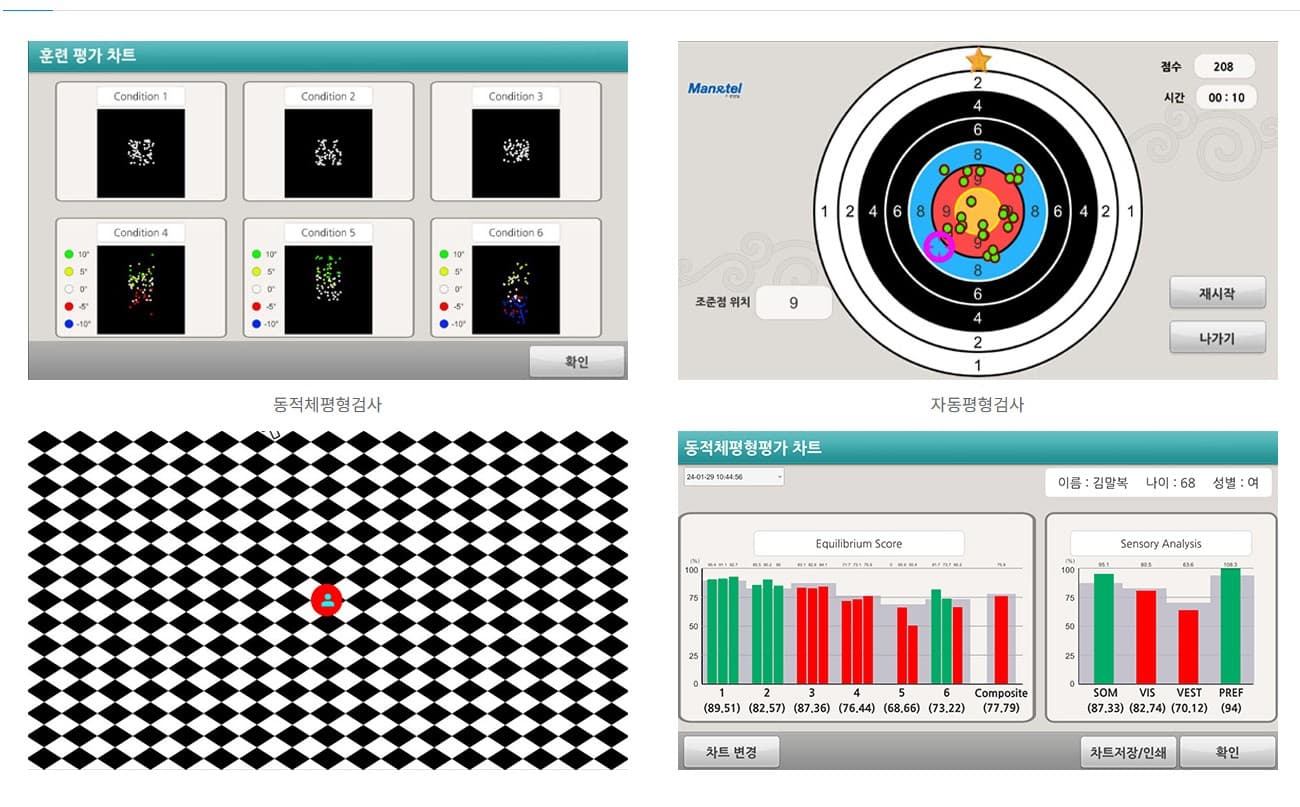 발란싱 캣 SBT-390 동적체평형검사